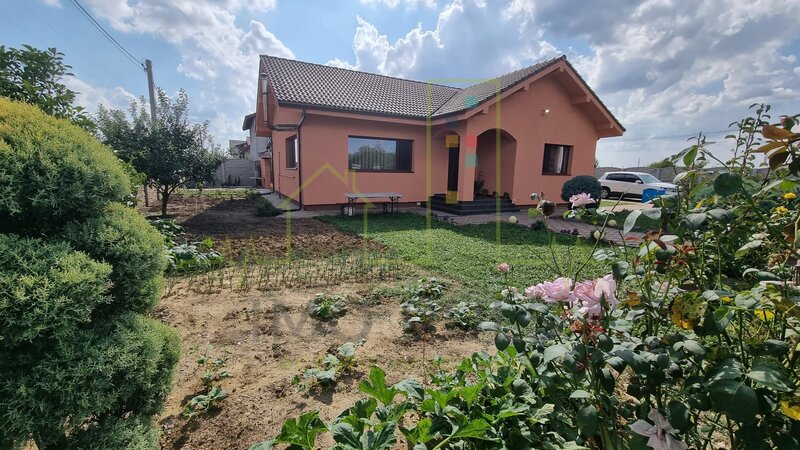 Mosnita Noua, casa individuala, garaj, partial mobilata utilata. SAD